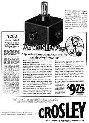 crosley pup ad